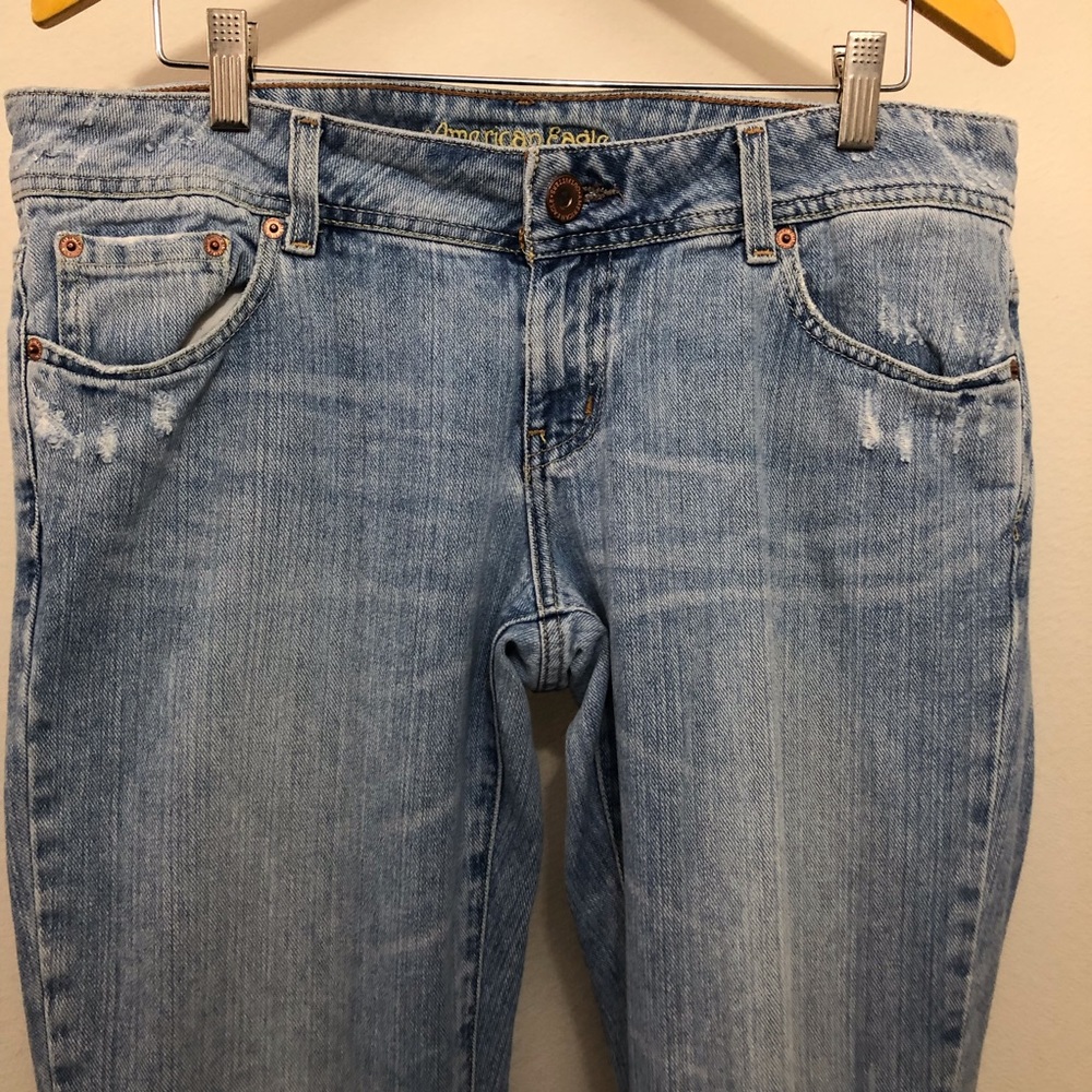 American Eagle Vintage Distressed Pants Bootcutt